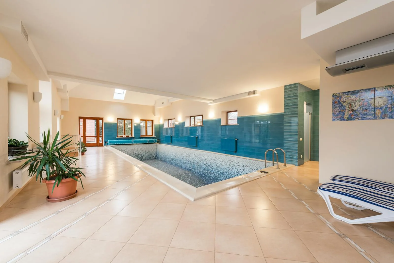 A luxury Scottish country house with an indoor swimming pool and leisure suite representing properties for sale in Scotland with private swimming pools